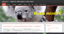 Desktop Screenshot of koala.it